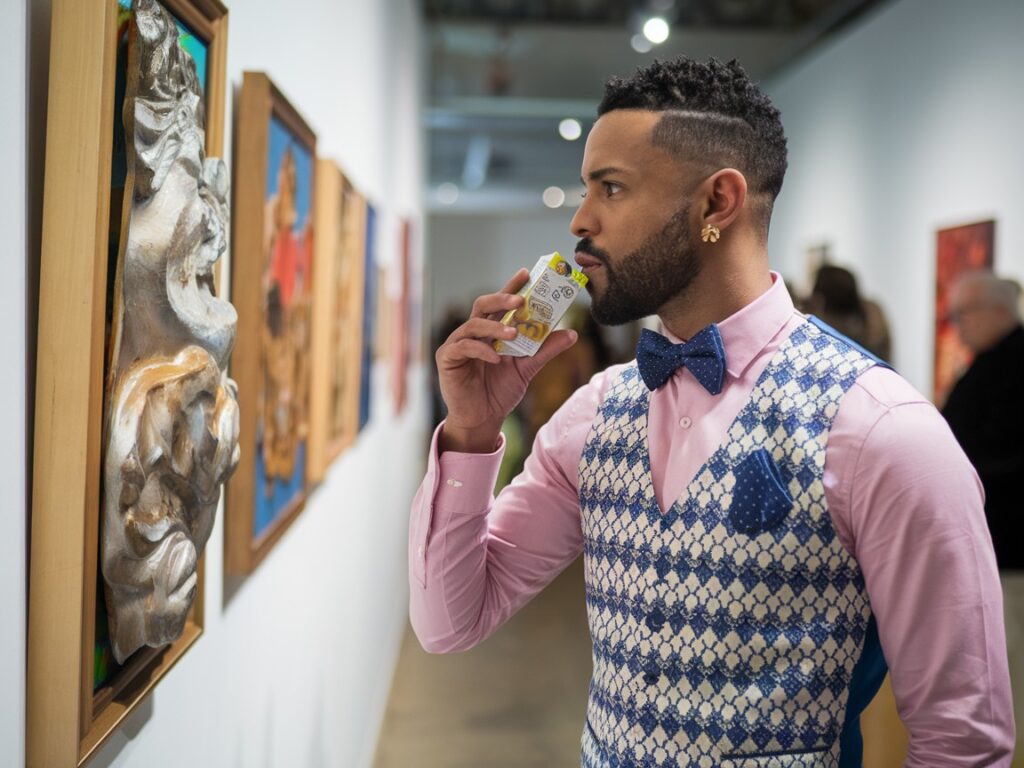 The Art Gallery Ploy: Picking Up Wealthy Women With A Juice Box